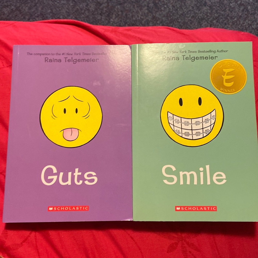 Guts and Smiles by Raina Telgemier